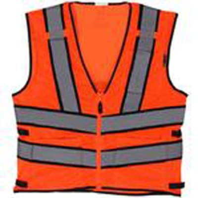 Lift Safety AV2-10E2L Safety Vest, Viz-Pro 2 - Size: XX-Large, Orange