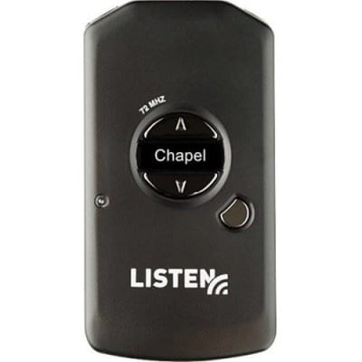Listen Technologies LR-5200 Advanced Intelligent DSP RF Receiver, 72 MHz