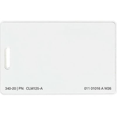 Linear CLM125-H Clamshell Prox Card, 125 kHz, HID-Compatible