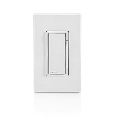 Leviton ZW15S-1RW 800 Series Decora Z-Wave Plus Smart Interruptor, 15A