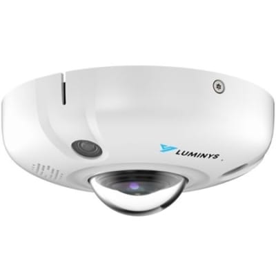 Luminys N9F-8RA1 8MP Fisheye 360Â° IP Camera, 33' IR Distance, 1.85mm Lens