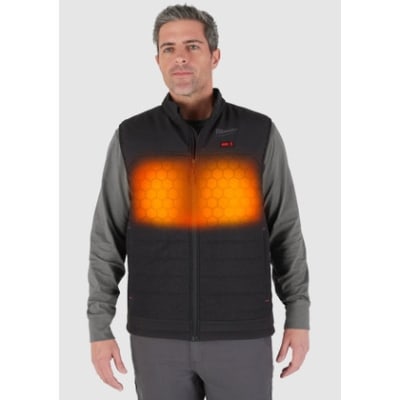 Milwaukee M12 Heated AXIS Vest Kit, Large, Black M300B-21L