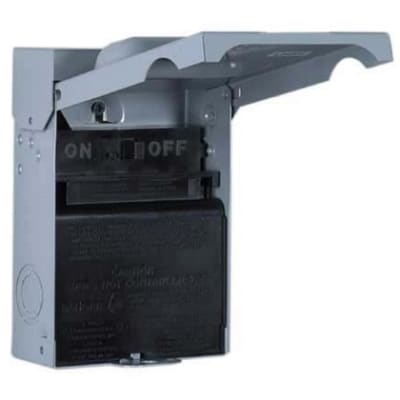 Midwest U065NA1 AC Disconnect, Non-Automatic, 60A, 240VAC, 10HP Rated, Metallic