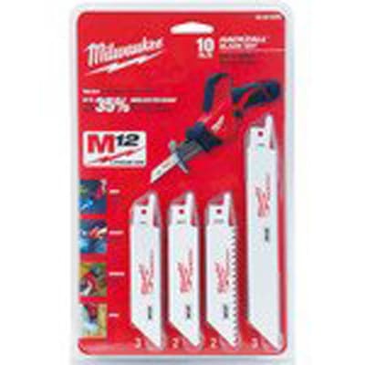 Milwaukee 49-22-0220 10-Piece Reciprocating Saw Blade Kit