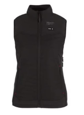 Milwaukee F300B-20L M12 Women's Heated AXIS Vest, Black, Large