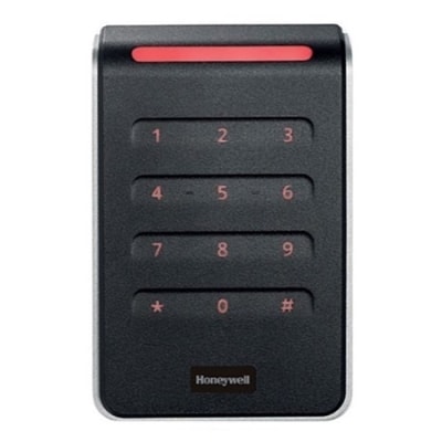 Honeywell OS40KTOSDP 40K Omni Smart Keypad Reader, Standard Profile, OSDP V2, Black/ Silver
