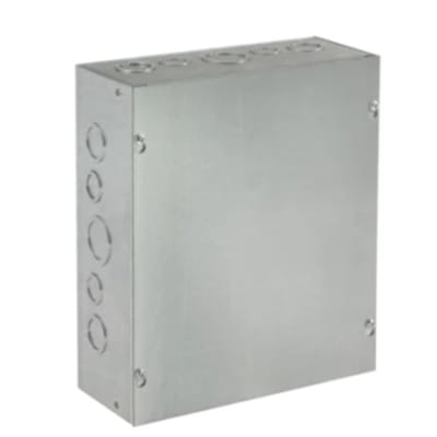 asg10x8x6 nema 1 screw cover enclosure galvanized