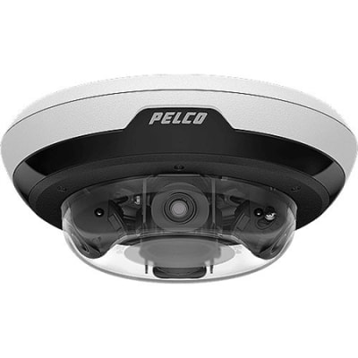 Pelco IMD15118 Sarix Multi IMD Series 3x5MP WDR Multi-Directional 180Â° Camera, 4mm Lens, Black/White