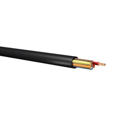 OmniCable HW15001804 HW150 18/4 Stranded Control Cable, Type TC-ER, PVC, TFN, 600V, 1000' (304.8m) Reel, Black
