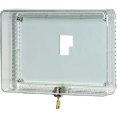 Honeywell TG512A1009/U Large Universal Thermostat Guard, Clear Cover