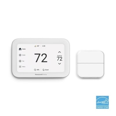 Honeywell Home YTHX1200W5/U ElitePro S1200 Thermostat IAS Kit, White