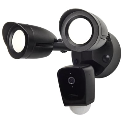 65901 20w led security light camera black