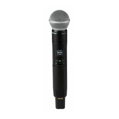 Shure SLXD2+/58-G57 Digital Wireless Handheld Transmitter with SM58 Cardioid Microphone