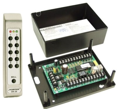 Securitron DK-26SS Digital Keypad System, Narrow Stile, Satin Stainless