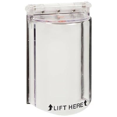 Safety Technology STI-6518 Bopper Stopper with Spring Loaded Hinge, Clear, 5 in H x 3.2 in W x 1.75 in D