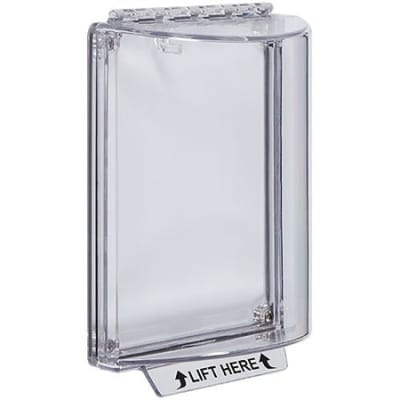 Safety Technology STI-13000NC Universal Stopper without Horn Housing, Flush, Clear