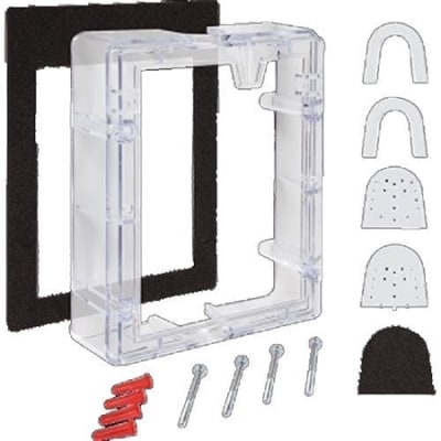 STI 3104 Stopper II Large Conduit Spacer, Clear