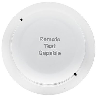 Silent Knight SK-PHOTO-R-W Intelligent Photoelectric Smoke Sensor with Remote Test Capability, White