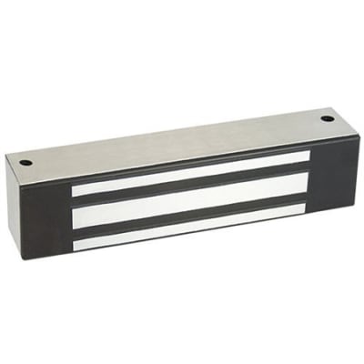 Securitron M32FBD Magnalock 600lbf Electromagnetic Lock, 12/24VDC, Face Drilled, MBS, DPS