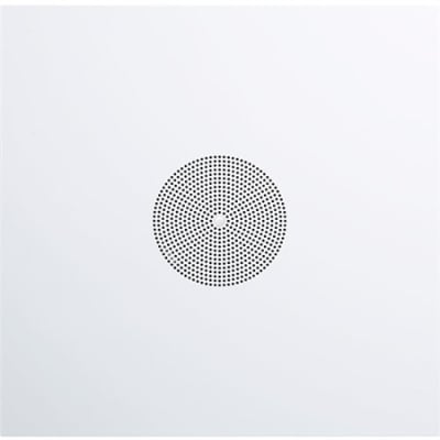 Speco G86TG2X2C x 2' G86 Ceiling Tile Speaker with Volume Control Knob, White