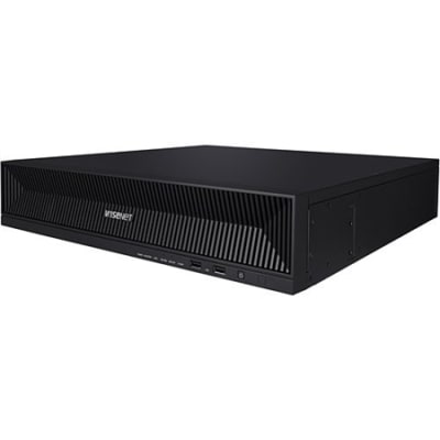 Hanwha XRN-1620SB1 X-Series 4K 16-Channel H.265 PoE+ NVR with AI Search, 140Mbps, 4TB HDD, Black, (Replaces XRN-1610SA)