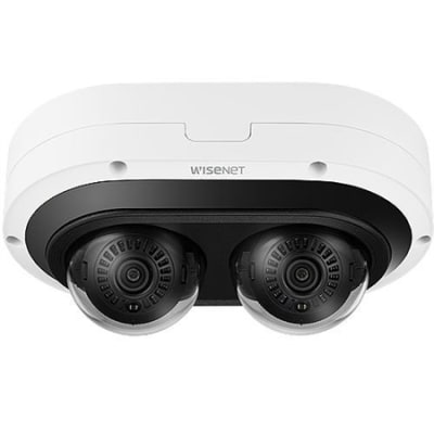 PNM-C12083RVD P-Series 6MP Outdoor IR Vandal Dome IP Camera, 3.54-6.69mm Lens, White
