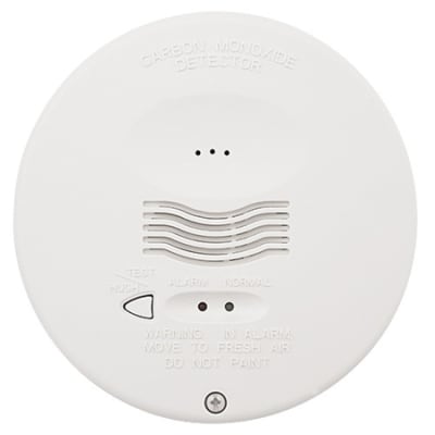 System Sensor CO1224TR Round, 12/24V, 6-Wire, System-Monitored Carbon Monoxide Detector with RealTest Technology