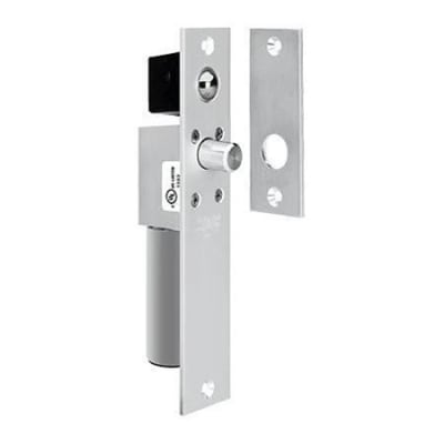 SDC 1091AIDLVB 1091 Series Right Angle Electric Bolt Lock, Failsafe, Deadlocking, Bolt Position Status, Dull Aluminum