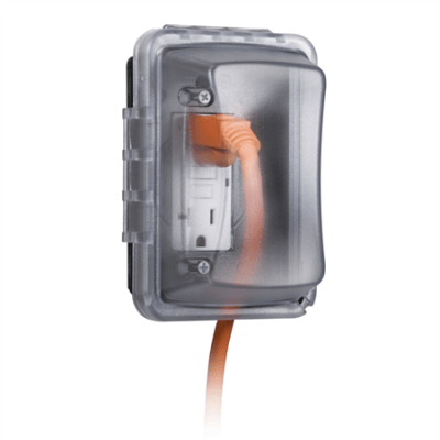 Taymac MM410C 1-Gang (16-in-1) In-Use Cover - Clear