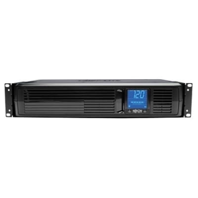 Eaton Tripp Lite SMART1500LCD SmartPro LCD 120V 1500VA 900W Line-Interactive UPS, AVR, 2U Rack/tower, LCD, USB, DB9 Serial, Outlets