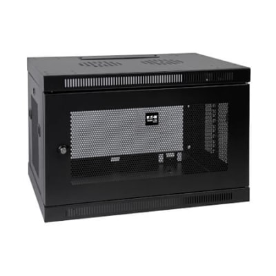 Eaton Tripp Lite SRW9U SmartRack Low-Profile Switch-Depth Wall Mount Mini Rack Enclosure, 16.5" (42cm), 200lb (90.7kg), 9U