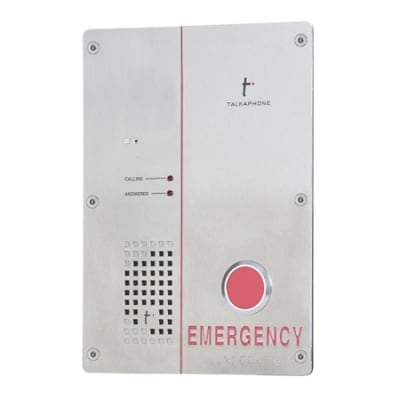 Talkaphone ETP-520E Analog Call Station with "EMERGENCY" Button / Signage