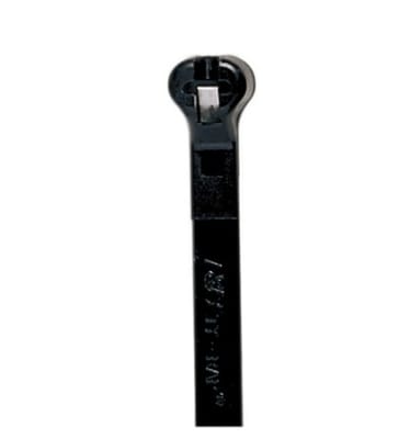 Thomas & Betts TY526MX Cable Tie, Standard, 11.1" Long, UV Nylon, Black, 100/Pack