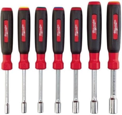 Milwaukee Electric Tool 48-22-2507 Mag SAE Driver Set (7 Piece)