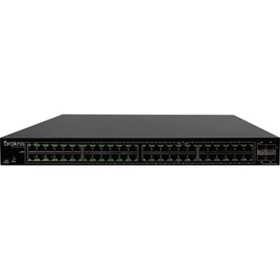 Araknis Networks AN-420-SW-F-48-POE 420 Series Managed Layer 2 and Lite Layer 3, Partial Multi-Gig Switch with PoE+, 48-Ports, Front Facing Ports