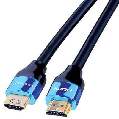 Vanco HDMICP06 Ethernet Certified Premium High Speed HDMI Cable, Royal Blue