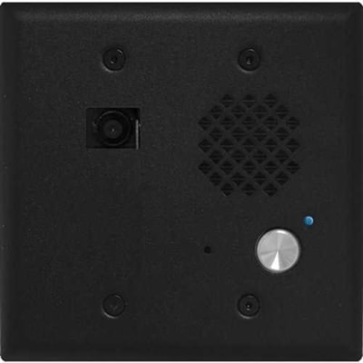 Viking E-65-BK-EWP 2-Gang Entry Phone with Video and Enhanced Weather Protection, Black
