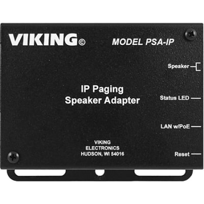 Viking PSA-IP IP Paging Speaker Adapter