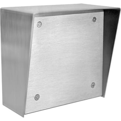 Viking VE-5X5-PNL-SS Surface Mount Box with Blank Aluminum Panel, 5.22"H 5.14"W 3.4"D, Stainless Steel