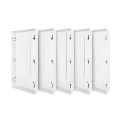 Wirepath WP-SW-PL-ENCL-30-5PK Plastic Enclosure,30", 5-Pack, White