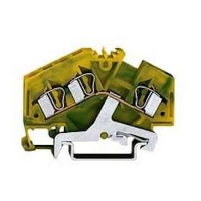 281637 3conductor ground terminal block center mar