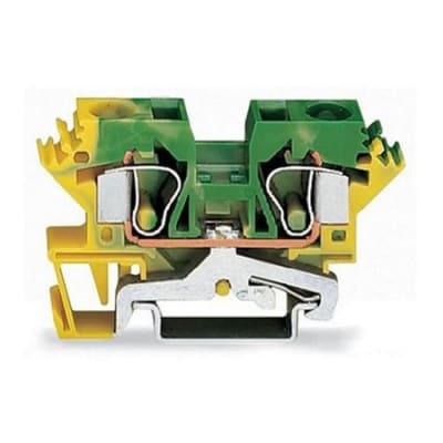284607 2conductor ground terminal block
