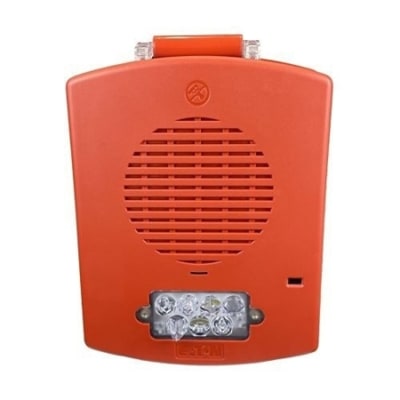 Eaton EL3RSPST-FR Eluxa NEMA 3R Speaker Strobe, Red