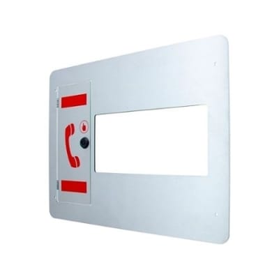 MX16-SSC Stainless steel flush mount panel front