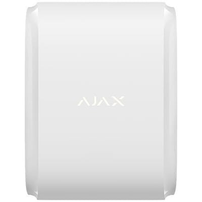 AJAX 42803.81.WH3 Wireless Outdoor Dual-Side Curtain-Type Motion Detector with Anti-Masking and Pet Immunity, White