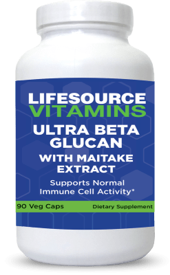Beta Glucan Ultra 100 mg with Maitake Extract 160 mg - 90 Veg Caps