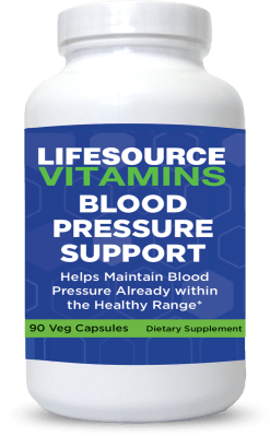 Blood Pressure Support - 90 Veg Caps - Proprietary Formula