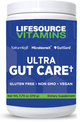 Ultra Gut Care - L-Glutamine - NatureKnit Polyphenol Fiber Matrix - 7.73 oz - 30 Servings VALUE SIZE