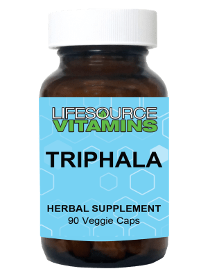 Triphala -500 mg - 90 Veggie Capsules - ORGANIC