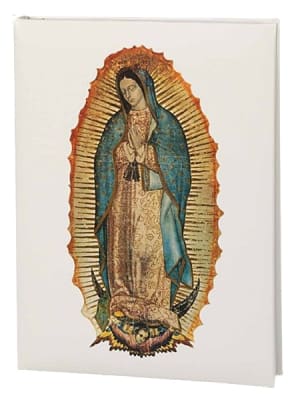 our lady of guadalupe register book the our lady of guadalupe funeral guest book depicts the authentic image of the our lady